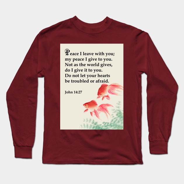 Bible verses for inspiration Long Sleeve T-Shirt by Geoji 